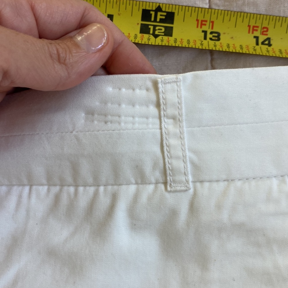 NWT J.Crew white chino 3” shorts size 6 - Picture 7 of 8